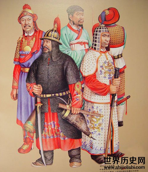 盘点中国历代武士的铠甲及戎服-世界历史网