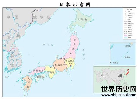 日本的国家概况介绍-世界历史网